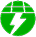Power icon replacing 'o'